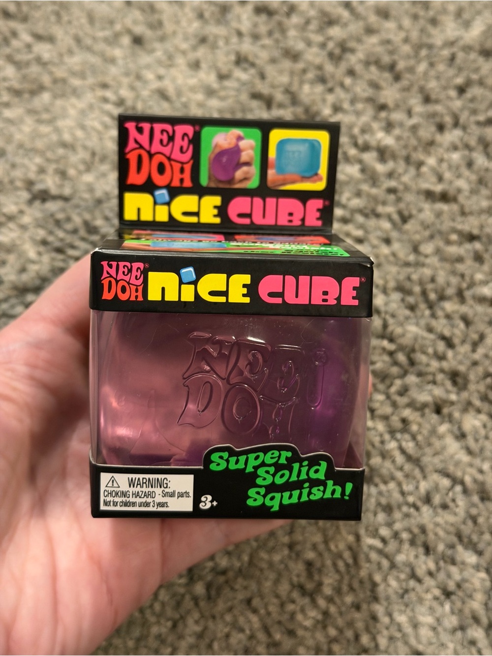Needoh Nice Cube Purple